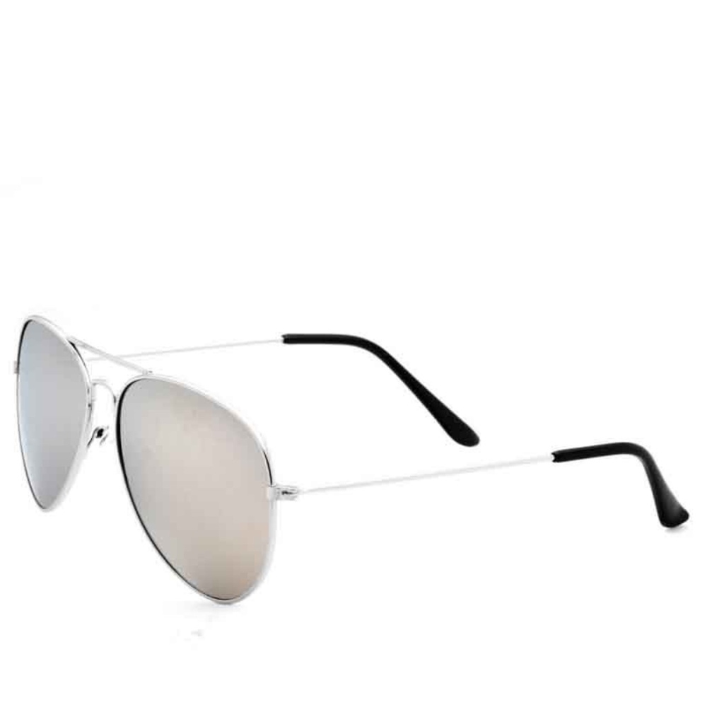 Aviator Reflective Silver Frame Silver - Picture 5 of 5